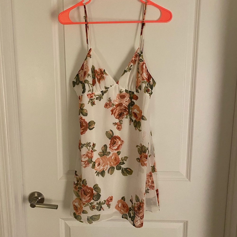 Show Me Your Mumu floral slip dress L